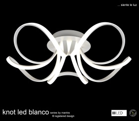 Knot Led Blanco Ceiling Lights Mantra Modern Ceiling Lights Knot Led Blanco Ceiling Lights Mantra Modern Ceiling Lights